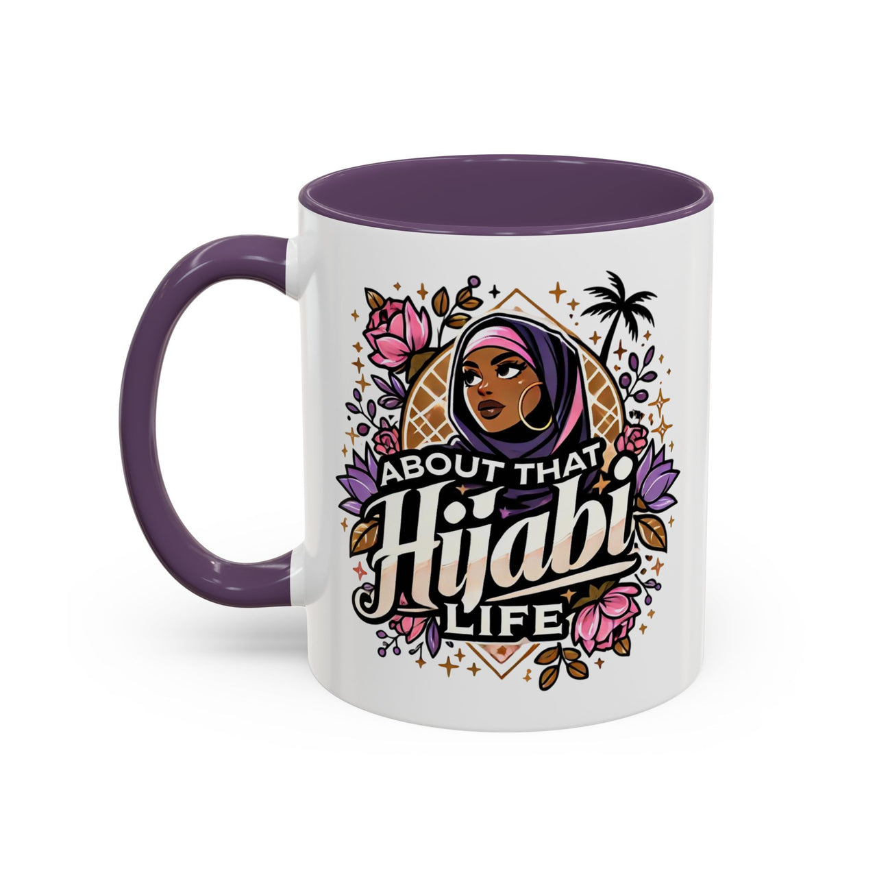 About That Hijabi Life Coffee Mug – Gifts, Women Empowerment, Pride, Muslim Culture - Modestly Vogue 
