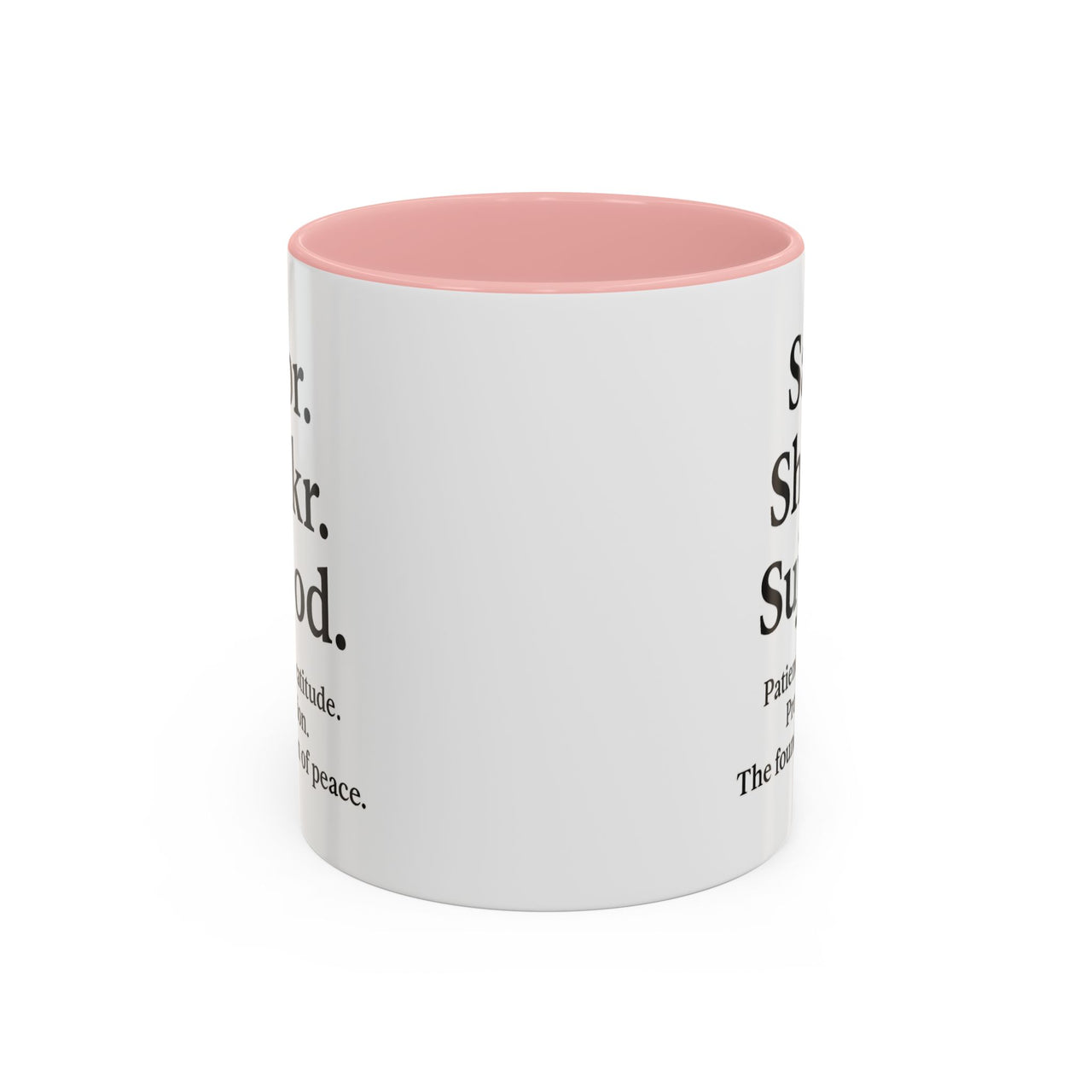 Accent Coffee Mug – 11oz Sabr.Shukr.Sujood - Modestly Vogue 