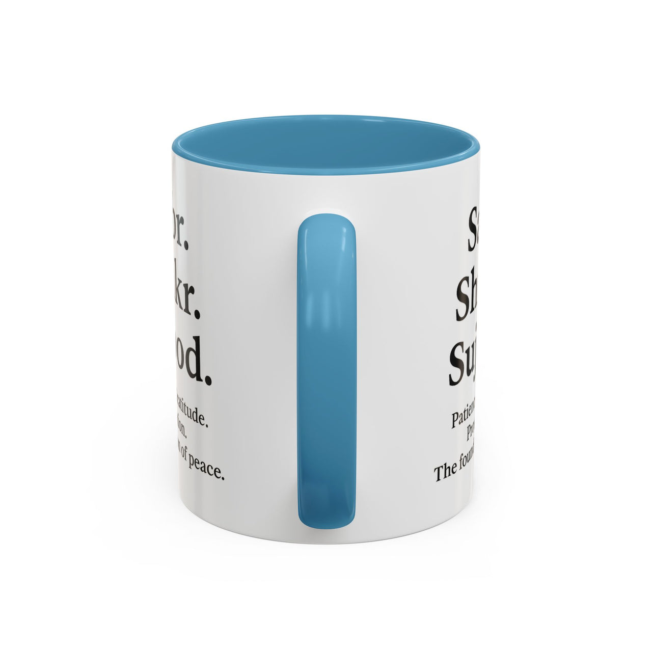 Accent Coffee Mug – 11oz Sabr.Shukr.Sujood - Modestly Vogue 