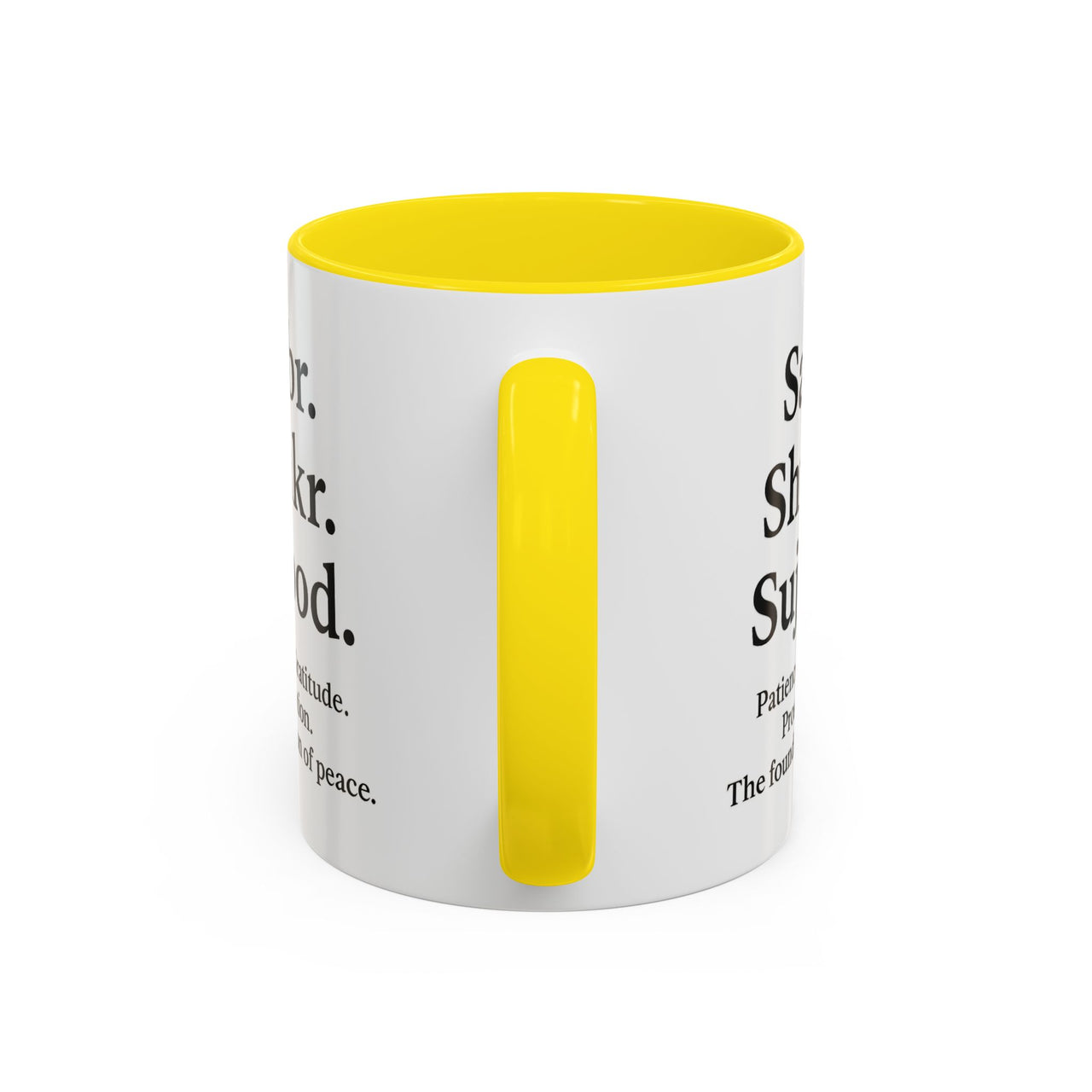 Accent Coffee Mug – 11oz Sabr.Shukr.Sujood - Modestly Vogue 