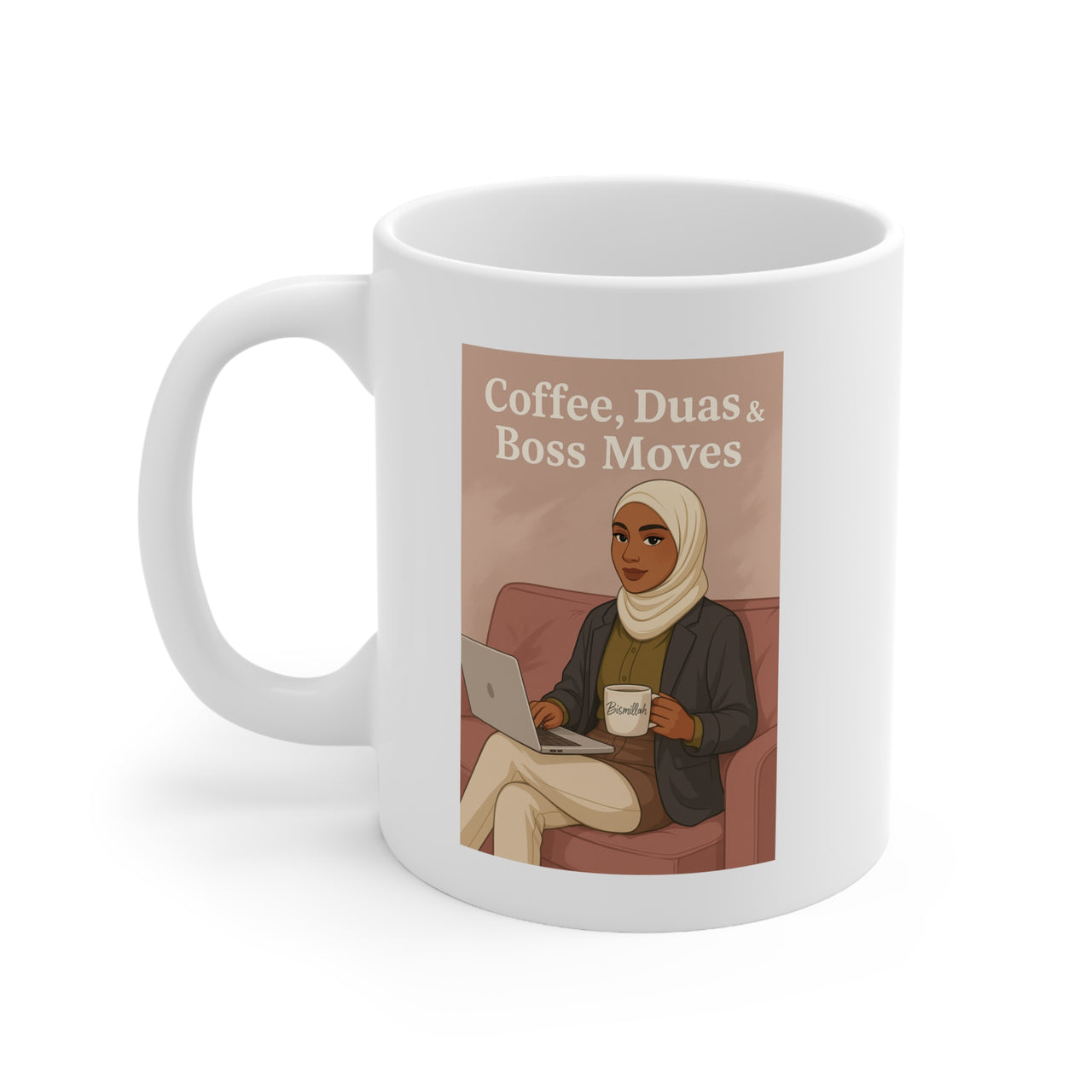 Inspirational Ceramic 11oz. Coffee Mug – Faith & Motivation Gift - Modestly Vogue 