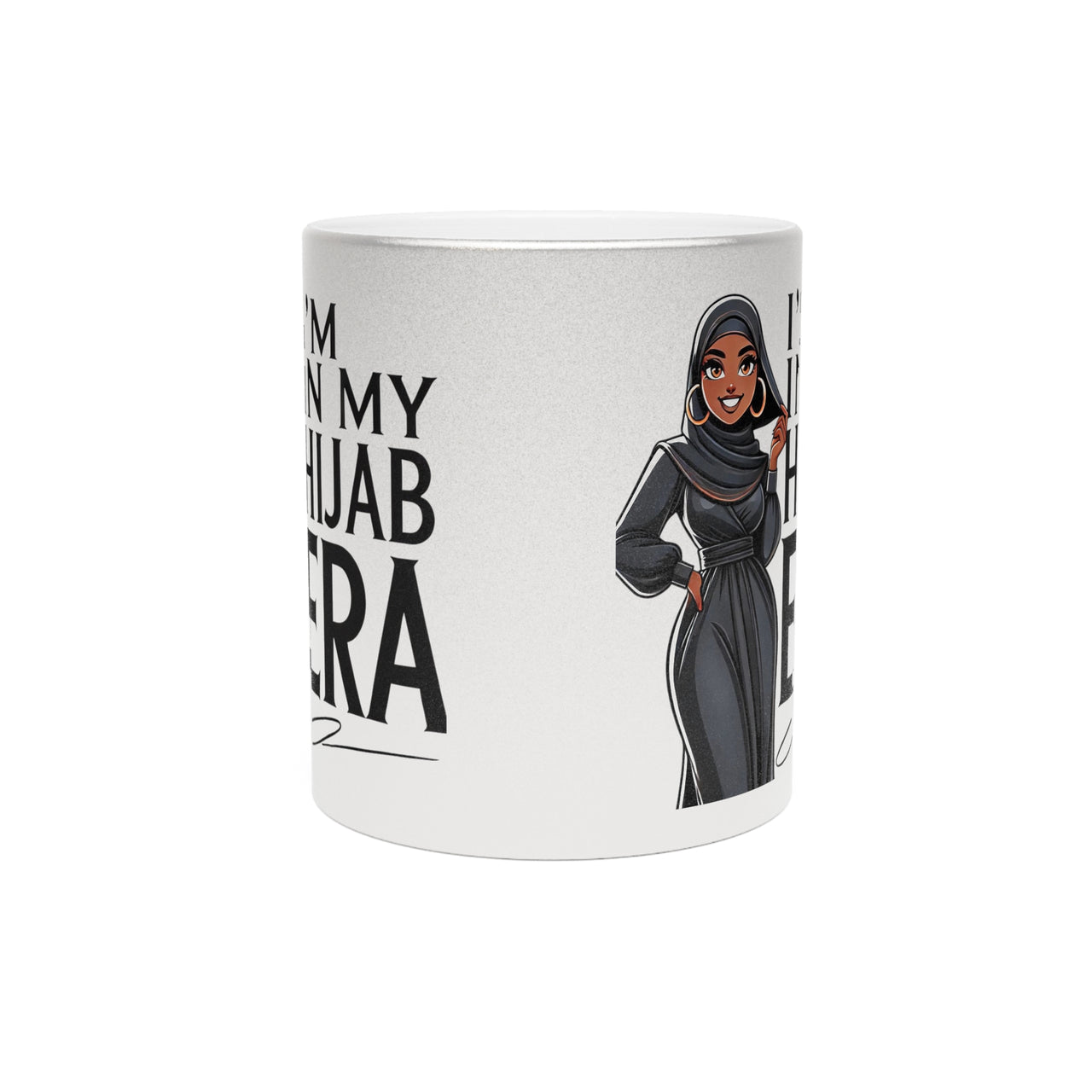 Hijabi Girl™ Metallic Mug – Islamic Quote Coffee Cup - Modestly Vogue 
