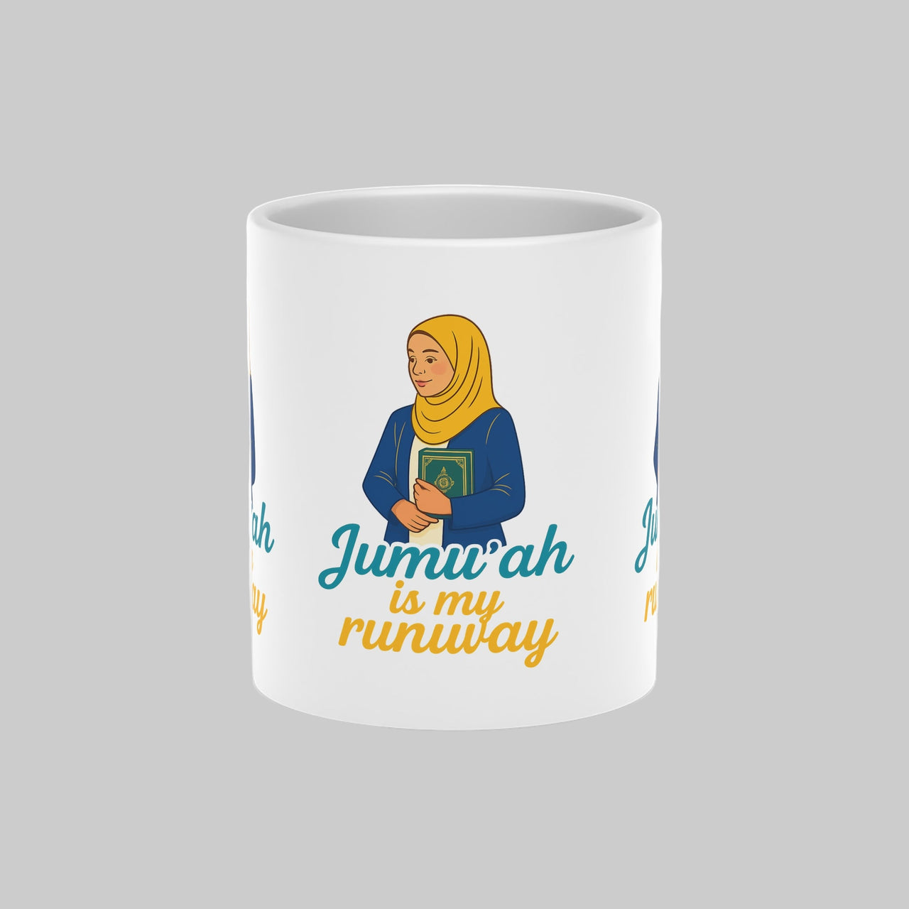 Heart-Shaped Jum’uah Mug – Faith & Ramadan Gift - Modestly Vogue 
