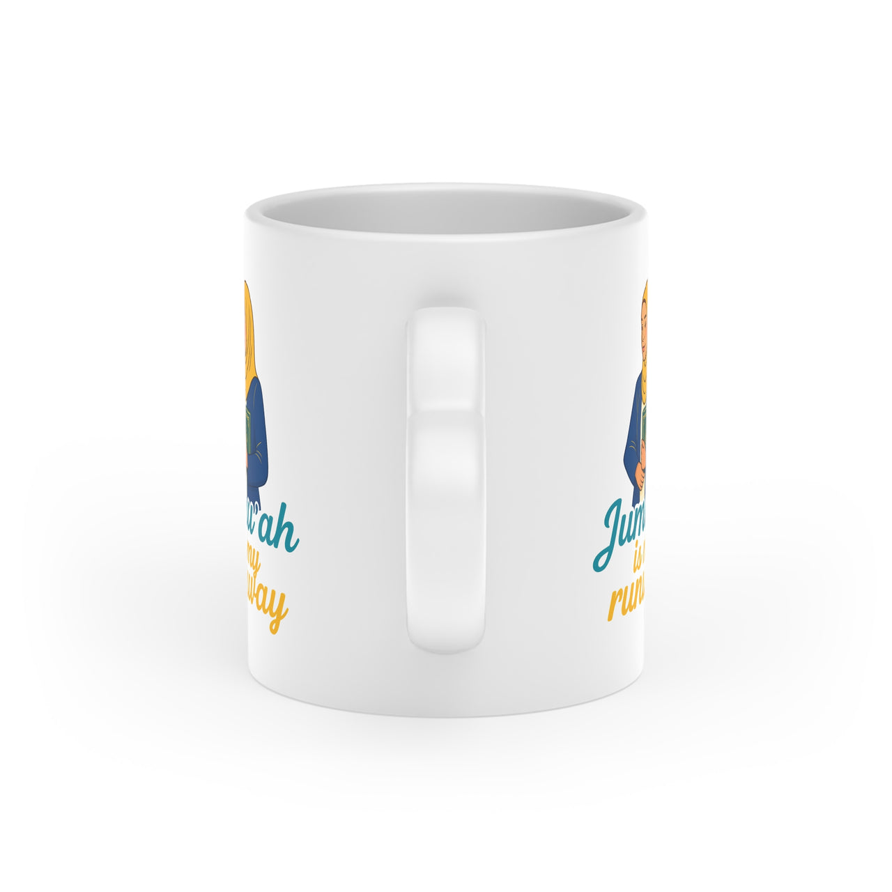 Heart-Shaped Jum’uah Mug – Faith & Ramadan Gift - Modestly Vogue 