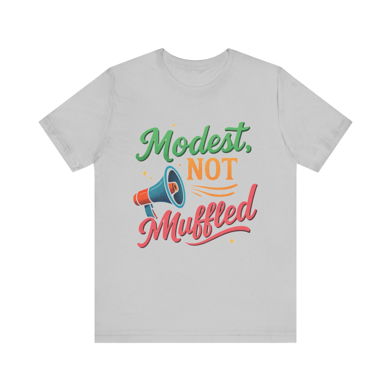 Modest Not Muffled Tee – Islamic Empowerment Hijabi T-Shirt - Modestly Vogue 