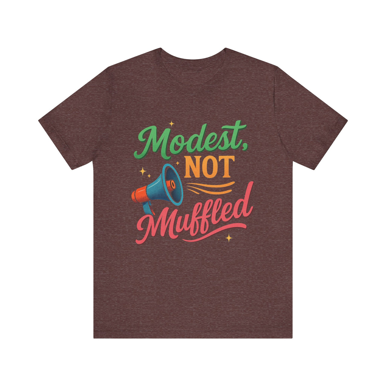 Modest Not Muffled Tee – Islamic Empowerment Hijabi T-Shirt - Modestly Vogue 