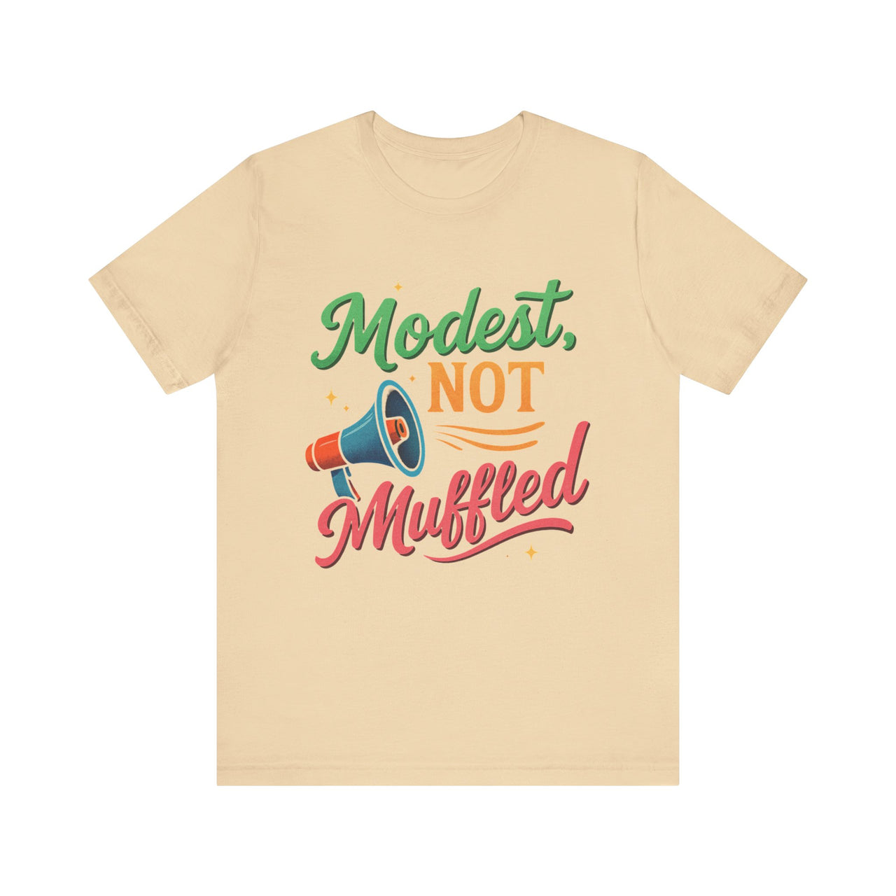 Modest Not Muffled Tee – Islamic Empowerment Hijabi T-Shirt - Modestly Vogue 