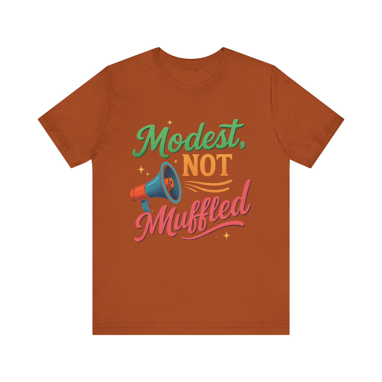 Modest Not Muffled Tee – Islamic Empowerment Hijabi T-Shirt - Modestly Vogue 