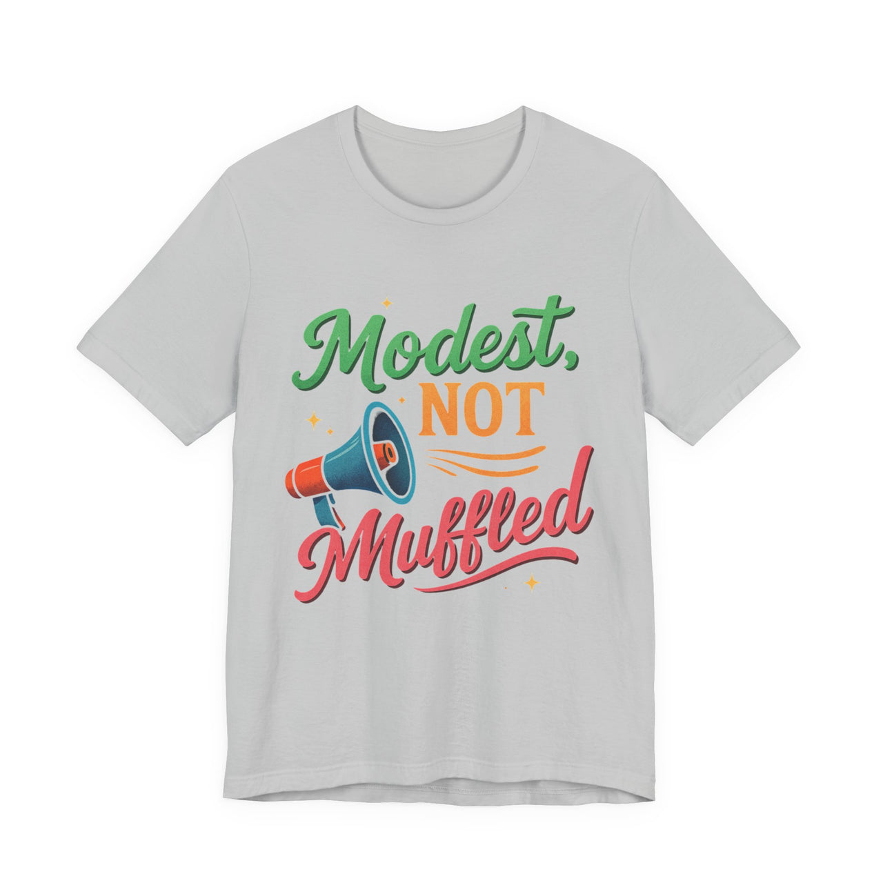 Modest Not Muffled Tee – Islamic Empowerment Hijabi T-Shirt - Modestly Vogue 