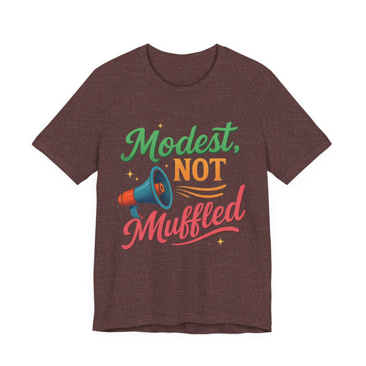 Modest Not Muffled Tee – Islamic Empowerment Hijabi T-Shirt - Modestly Vogue 