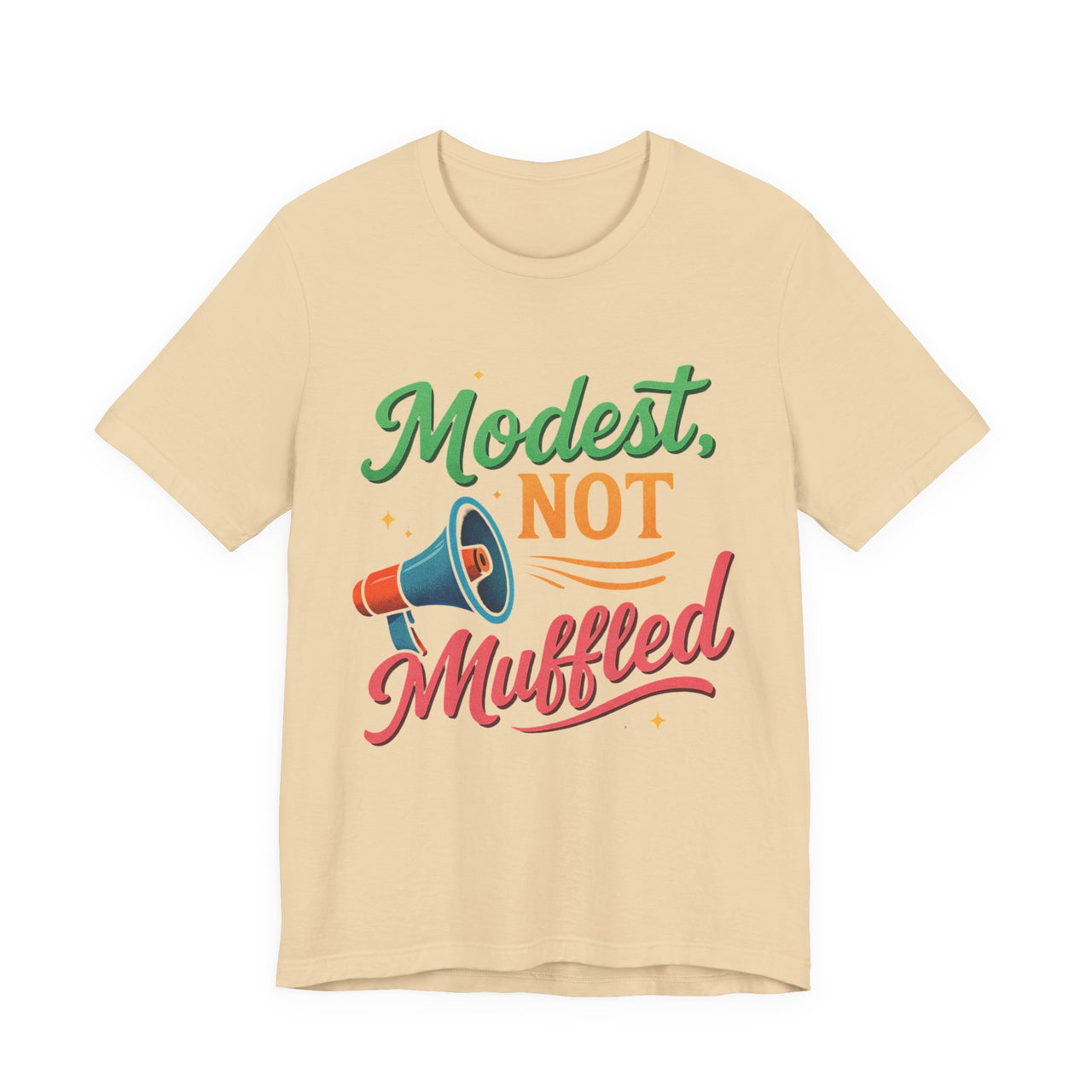Modest Not Muffled Tee – Islamic Empowerment Hijabi T-Shirt - Modestly Vogue 