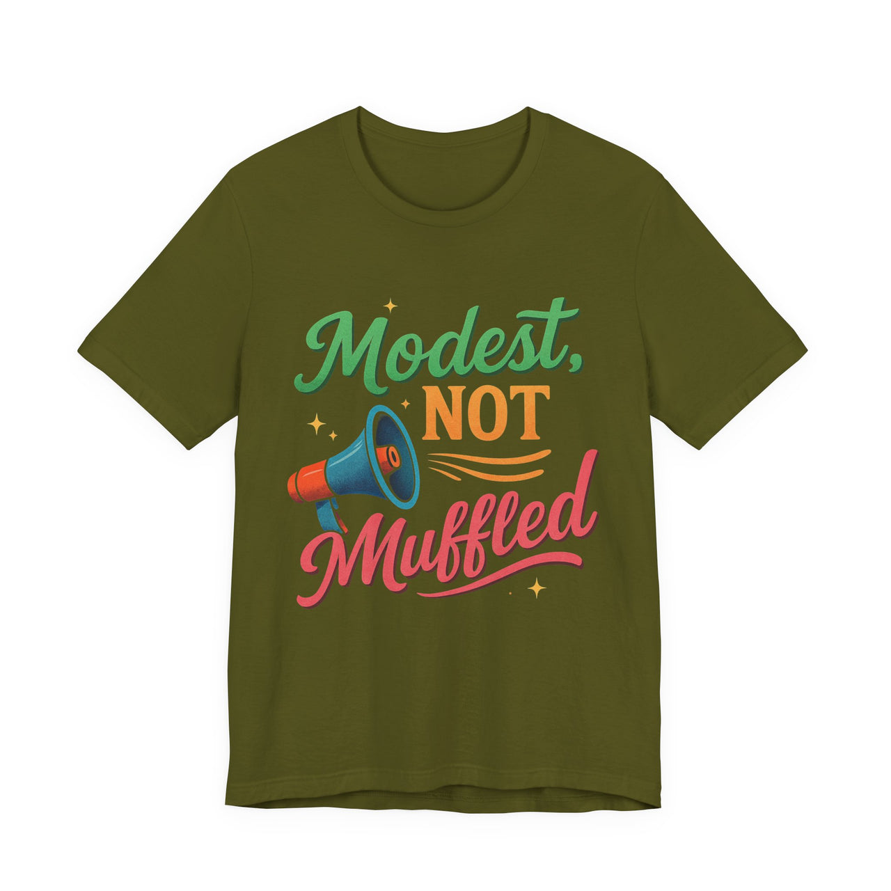 Modest Not Muffled Tee – Islamic Empowerment Hijabi T-Shirt - Modestly Vogue 