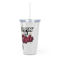 Chic Travel Tumbler – Signature Hijabi Girl™ Design 20 oz. - Modestly Vogue 
