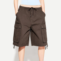 Workwear Shorts Summer Loose Shorts Quality All-Match Thin Trendy Trendy Capris Pants
