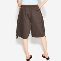 Workwear Shorts Summer Loose Shorts Quality All-Match Thin Trendy Trendy Capris Pants
