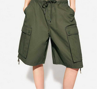 Workwear Shorts Summer Loose Shorts Quality All-Match Thin Trendy Trendy Capris Pants