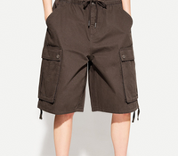 Workwear Shorts Summer Loose Shorts Quality All-Match Thin Trendy Trendy Capris Pants