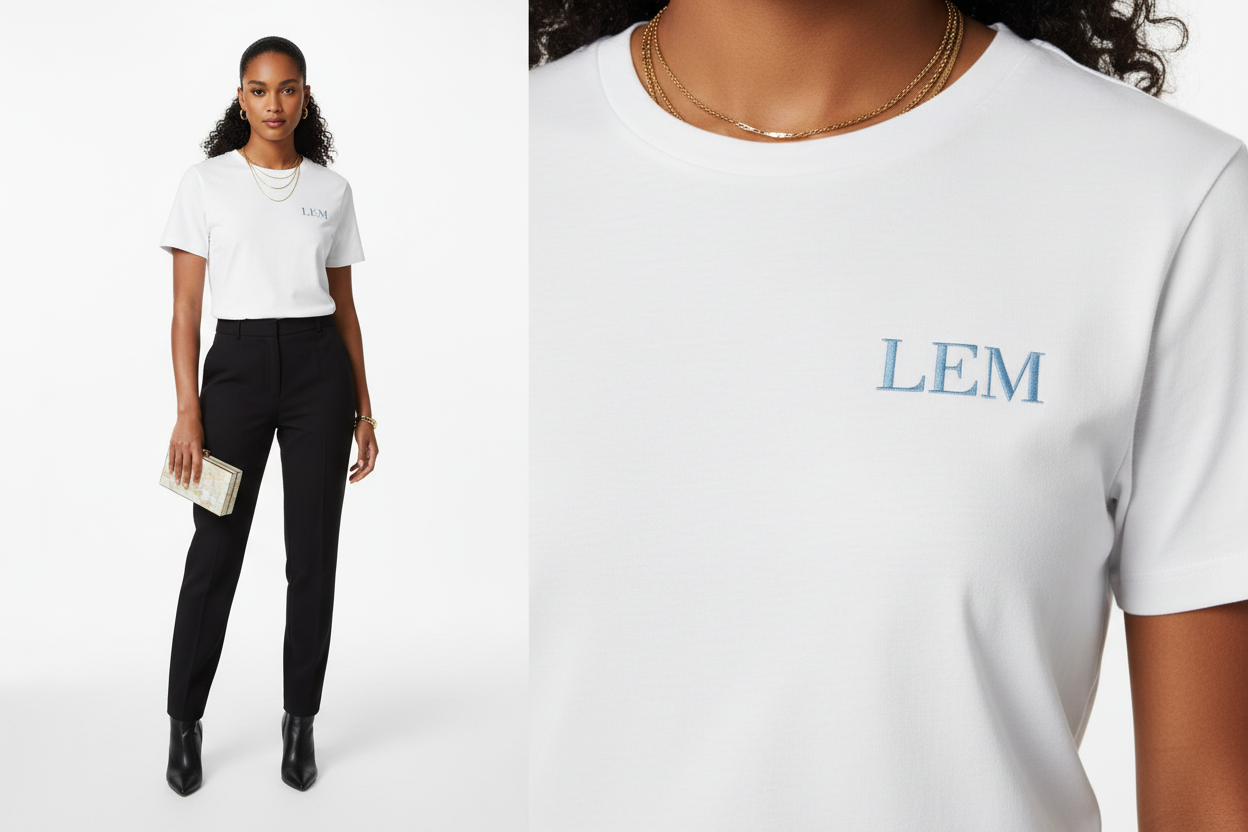LEM Core Tee | Blue Mist - Modestly Vogue 
