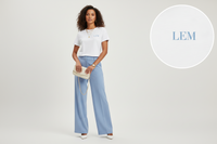 LEM Core Tee | Blue Mist - Modestly Vogue 