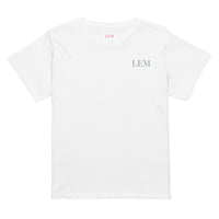 LEM Core White Tee | Sage - Modestly Vogue 